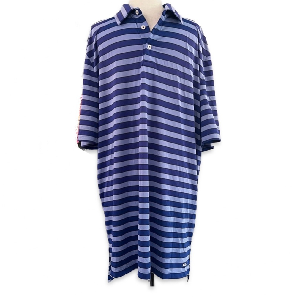Mens Ralph Lauren Striped Collared Shirt